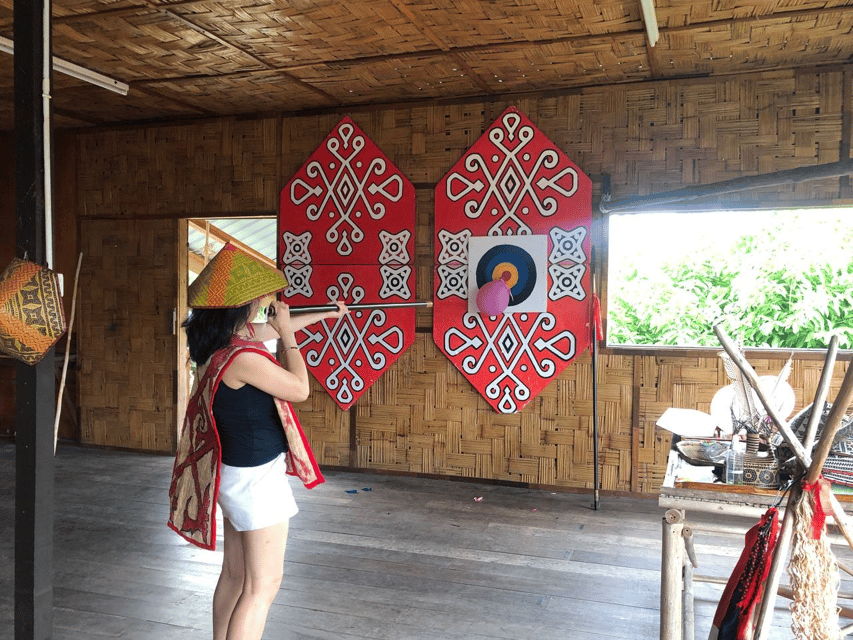 Sabah : Koisaan Cultural Village - The Unduk Ngandau Gallery, craft shop, and film