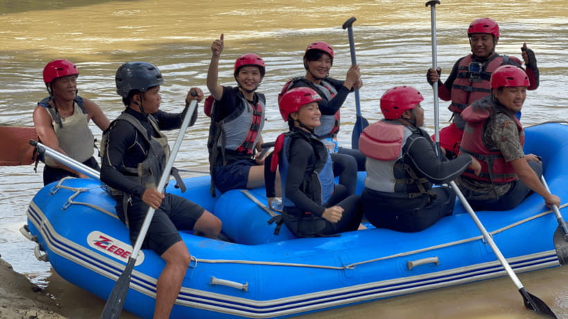 Sabah: White Water Rafting Grade 3-4 at Padas River - Seven Padas River rapids, from warm-up to white water
