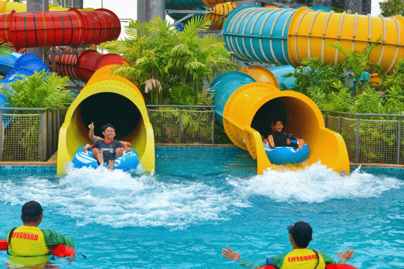 Selangor: SplashMania at Gamuda Cove - Who will enjoy SplashMania most?
