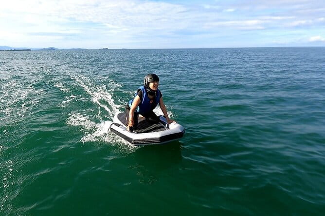 Sunset E-Foil Experience in Tanjung Aru Beach - Meeting Waterfly Borneo at Tanjung Aru Beach