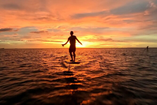 Sunset E-Foil Experience in Tanjung Aru Beach - The first 20 minutes: equipment and beach safety