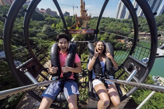 Sunway lagoon Theme Park - Water rides, pools, and the elevated section